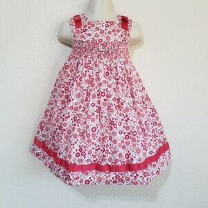 Edgehill Collection Floral A-Line Toddler Girl's Dress